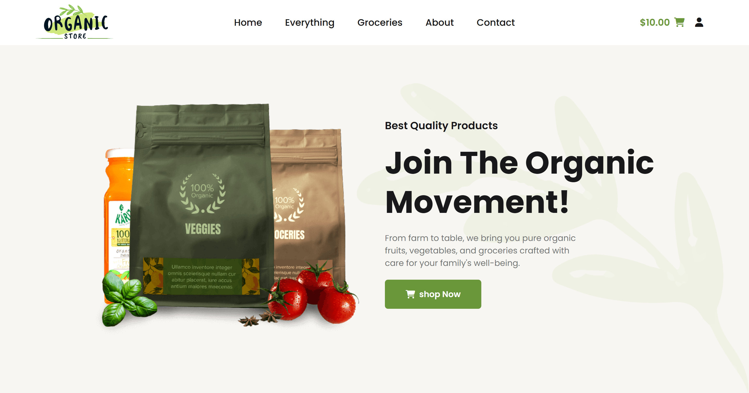 Organic Store